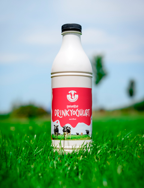 DeZuivelboerderij drinkyoghurt aardbei